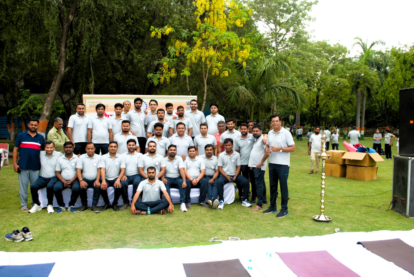 International Yoga Day — group photograph
